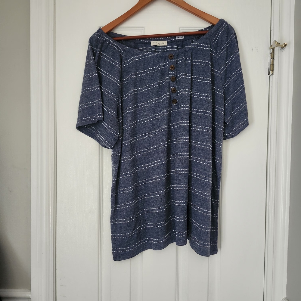 Women's Long Sleeve Top - Blue